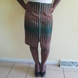 African Print Skirt